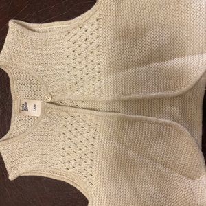 Gold knit vest (OshKosh b’gosh, toddler)